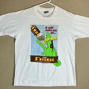 VTG‎ Hersheys 5th Avenue 1992 Promo Short Sleeve Shirt Men’s size L